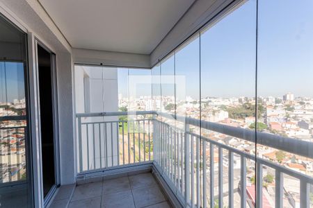 Varanda da Sala de apartamento para alugar com 2 quartos, 72m² em Campestre, Santo André