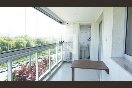 Varanda da Sala de apartamento para alugar com 2 quartos, 91m² em Jacarepaguá, Rio de Janeiro