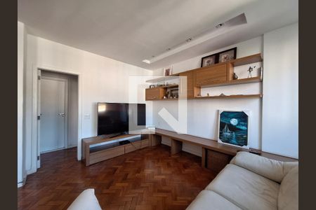 Sala  de apartamento à venda com 3 quartos, 127m² em Laranjeiras, Rio de Janeiro
