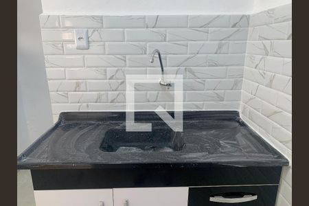 Cozinha de apartamento à venda com 1 quarto, 30m² em Liberdade, São Paulo