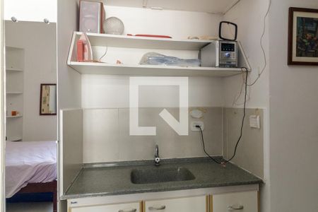 Apartamento à venda com 29m², 1 quarto e sem vaga Apartamento à venda com 29m², 1 quarto e sem vagaCozinha