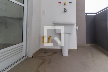 Varanda / Área de Serviço de apartamento à venda com 2 quartos, 42m² em Barra Funda, São Paulo