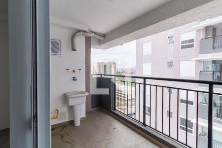 Varanda / Área de Serviço de apartamento à venda com 2 quartos, 42m² em Barra Funda, São Paulo