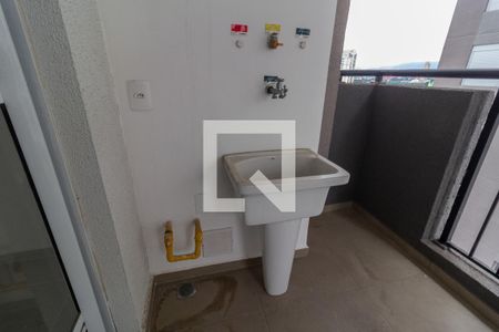Varanda / Área de Serviço de apartamento à venda com 2 quartos, 42m² em Barra Funda, São Paulo