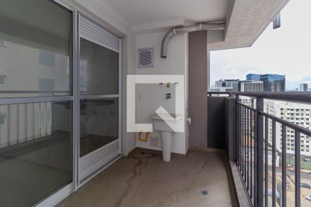 Varanda / Área de Serviço de apartamento à venda com 2 quartos, 42m² em Barra Funda, São Paulo