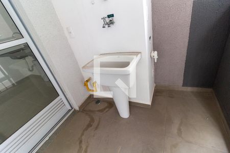 Varanda / Área de Serviço de apartamento à venda com 2 quartos, 42m² em Barra Funda, São Paulo