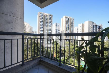 Varanda de apartamento para alugar com 2 quartos, 54m² em Parque Reboucas, São Paulo