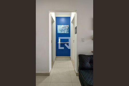 Sala de apartamento para alugar com 1 quarto, 53m² em Caiçara, Praia Grande