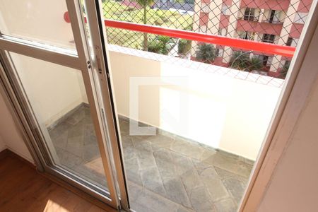 Varanda da Sala de apartamento à venda com 2 quartos, 55m² em Jardim do Estádio, Santo André