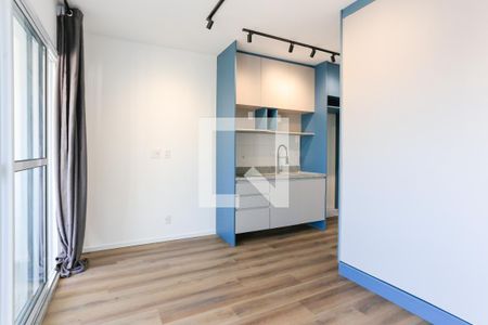 Sala/Cozinha/Quarto de apartamento para alugar com 1 quarto, 25m² em Butantã, São Paulo