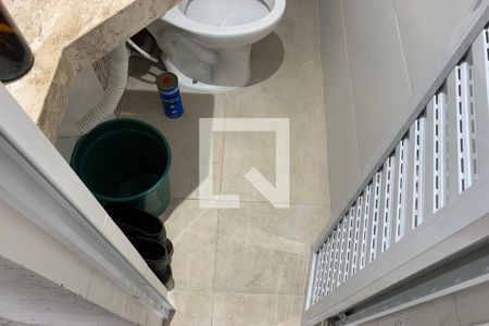 Lavabo de Serviço  de casa para alugar com 2 quartos, 116m² em Ocian, Praia Grande