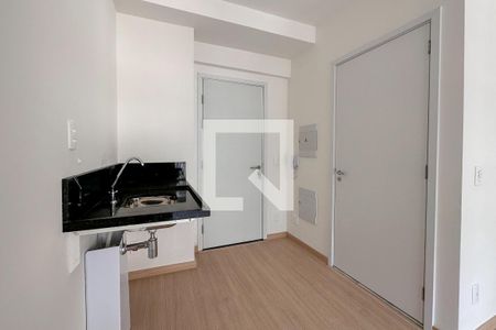Cozinha de kitnet/studio para alugar com 1 quarto, 22m² em Perdizes, São Paulo