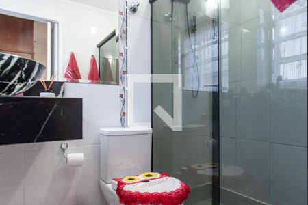 Banheiro da suíte 1 de apartamento à venda com 2 quartos, 113m² em Cambuci, São Paulo