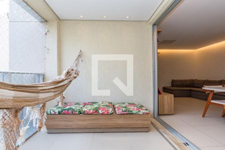 Varanda da Sala de apartamento para alugar com 3 quartos, 94m² em Vila da Serra, Nova Lima