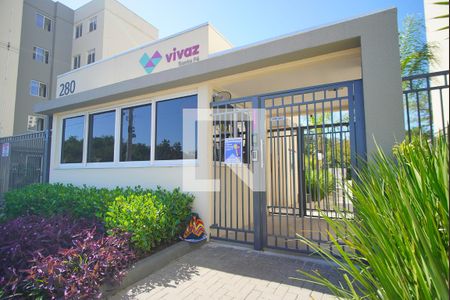 Apartamento à venda com 40m², 2 quartos e sem vagaFachada e portaria QR CODE 