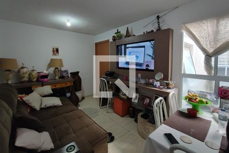 Sala de apartamento à venda com 2 quartos, 53m² em Loteamento Residencial Parque dos Cantos, Campinas