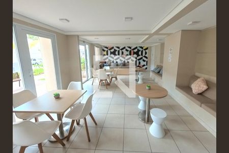 Apartamento à venda com 46m², 1 quarto e sem vagaÁrea comum - Salão de festas