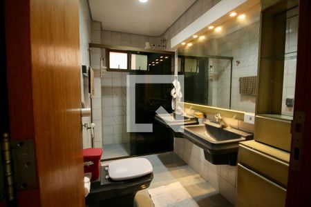 Banheiro Suíte de apartamento para alugar com 3 quartos, 110m² em Enseada, Guarujá