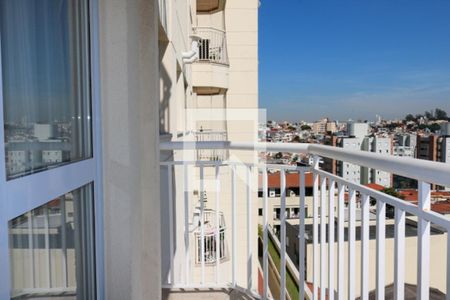 Varanda da Sala de apartamento à venda com 2 quartos, 68m² em Barcelona, São Caetano do Sul