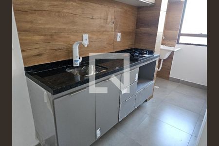 Studio para alugar com 24m², 1 quarto e sem vaga Studio para alugar com 24m², 1 quarto e sem vagaCozinha e Área de Serviço
