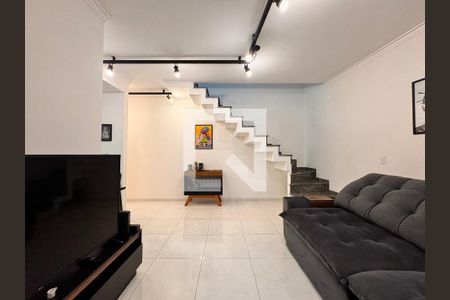 Sala de apartamento para alugar com 2 quartos, 100m² em Vila Gilda, Santo André