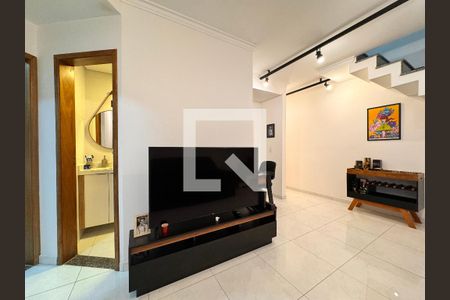 Sala de apartamento para alugar com 2 quartos, 100m² em Vila Gilda, Santo André