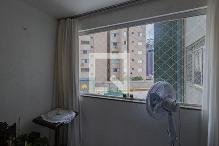 Varanda da Sala de apartamento à venda com 3 quartos, 77m² em São Pedro, Belo Horizonte