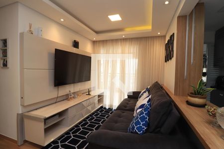 Sala de TV de apartamento à venda com 2 quartos, 69m² em Chácara Seis de Outubro, São Paulo