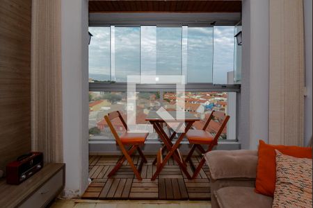 Sacada Sala de apartamento à venda com 3 quartos, 58m² em Bairro dos Casa, São Bernardo do Campo