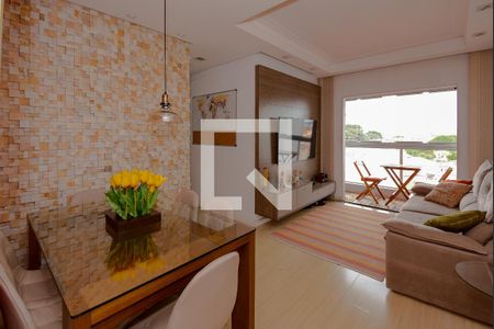Sala de apartamento à venda com 3 quartos, 58m² em Bairro dos Casa, São Bernardo do Campo