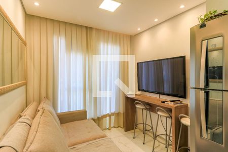 Sala de apartamento para alugar com 1 quarto, 32m² em Vila das Belezas, São Paulo