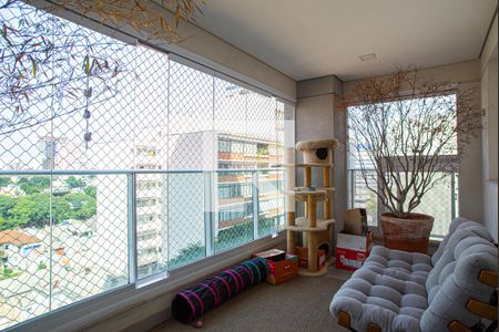 Varanda da Sala de apartamento à venda com 2 quartos, 64m² em Bela Vista, São Paulo