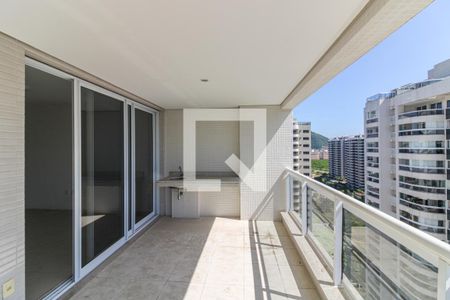 Varanda de apartamento à venda com 4 quartos, 110m² em Barra da Tijuca, Rio de Janeiro