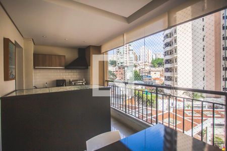 Varanda Gourmet de apartamento à venda com 2 quartos, 100m² em Chácara Inglesa, São Paulo