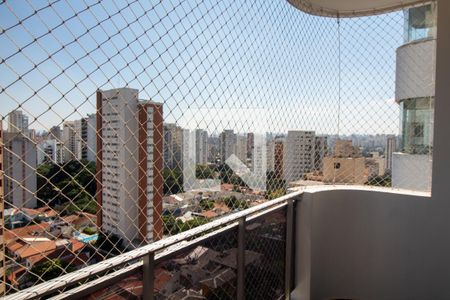 Varanda de apartamento à venda com 3 quartos, 277m² em Campo Belo, São Paulo