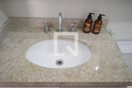 Studio à venda com 35m², 1 quarto e sem vagaBanheiro - detalhe pia