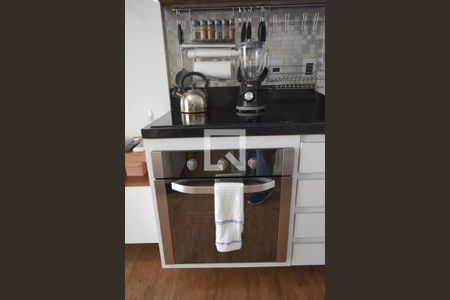 Studio à venda com 35m², 1 quarto e sem vagaCozinha - detalhe cooktop