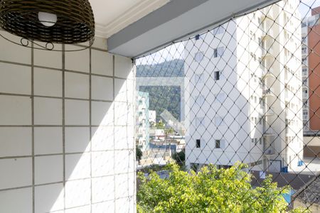 Varanda da Sala de apartamento para alugar com 2 quartos, 79m² em Vila Julia, Guarujá