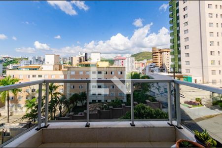 Varanda de apartamento à venda com 4 quartos, 150m² em Buritis, Belo Horizonte