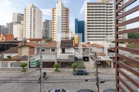 Vista da Varanda de kitnet/studio à venda com 1 quarto, 20m² em Jardim das Acacias, São Paulo