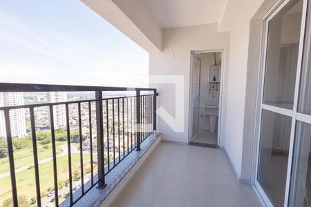 Varanda da Sala de apartamento para alugar com 2 quartos, 69m² em Esplanada Independência, Taubaté