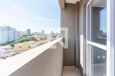 Varanda da Sala de apartamento para alugar com 2 quartos, 50m² em Vila Floresta, Santo André