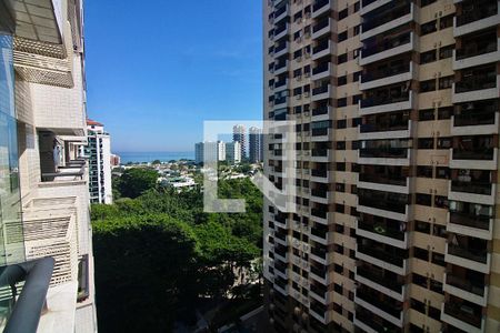 Vista da Sala de apartamento para alugar com 2 quartos, 68m² em Barra da Tijuca, Rio de Janeiro