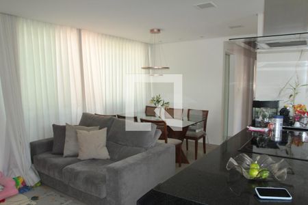 Sala de apartamento para alugar com 3 quartos, 98m² em Castelo, Belo Horizonte
