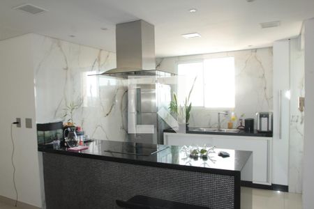 Sala/Cozinha de apartamento para alugar com 3 quartos, 98m² em Castelo, Belo Horizonte