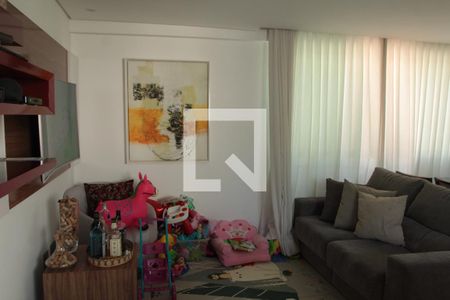 Sala de apartamento para alugar com 3 quartos, 98m² em Castelo, Belo Horizonte