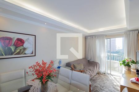 Sala de apartamento para alugar com 3 quartos, 79m² em Vila Azevedo, São Paulo