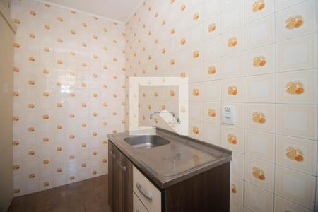 Cozinha e Área de Serviço de kitnet/studio para alugar com 1 quarto, 45180m² em Petrópolis, Porto Alegre