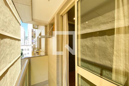 Varanda da Sala de apartamento para alugar com 3 quartos, 69m² em Jardim Botânico, Rio de Janeiro