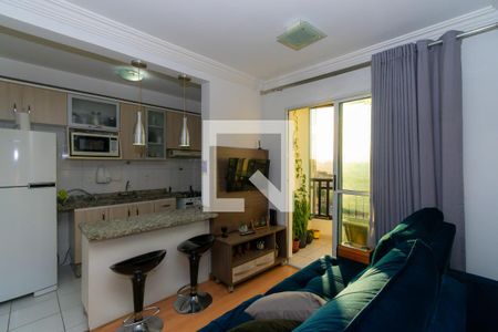 Sala de apartamento para alugar com 2 quartos, 58m² em Quinta da Paineira, São Paulo